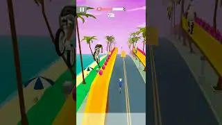 ☺️☺️☺️Bike rush#3d amazing gameplay stunt# #youtube👍👍👍