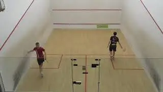 Norfolk Squash Champs 2019 U 23 Final Sam Henden v Robert Thirst