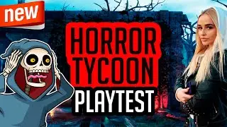 Horror Tycoon # Building a Horror House ( First Look )