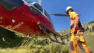 Trockenheit im Breccaschlund: Wassertransport zur Alp Combi