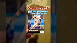 CARD OF DA WEEK!  #guys #baseballcards #topps #trending #sportscards #mlbcards #mlbb #cardoftheweek