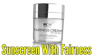 WOW Fairness SPF 20 PA++ No Parabens & Mineral Oil Cream, 50mL