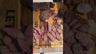Tomahawk Steaks | Seasoning Smoking Grilling Slicing | For more videos visit my YouTube channel now!