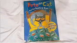Pete the Cat 😺 Bedtime Blues (Kids Read Aloud)
