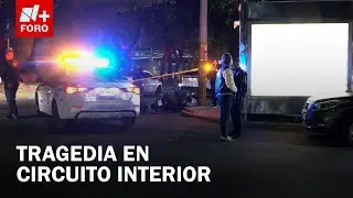 Muere mujer motociclista tras chocar contra poste en Circuito Interior - Las Noticias