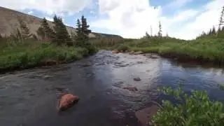 Hiking at Brainard Lake Indian Peaks Colorado