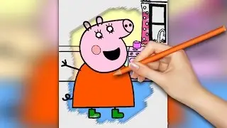 NEW! Peppa Pig Coloring Pages for Kids Coloring Games Part 13 - Coloring Book
