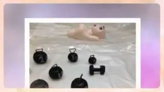 Making and Baking Gym Cake