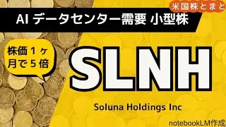 【再生可能エネルギー &times; AI】SLNH徹底解説(米国株投資)