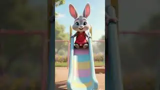 bunny play on ground happily 😁#cartoonvideo #cocomelon