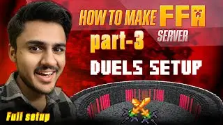 HOW TO MAKE MINECRAFT FFA PVP SERVER | FULL DUELS SETUP | PART 3 | KANHAIYASWAGGER