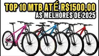 TOP 10 MTB MAIS BARATA DE 2025
