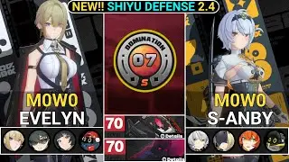 M0W0 Evelyn & S-Anby Showcase | NEW!! Shiyu Defense Zenless Zone Zero 2.4