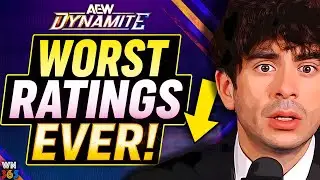 AEW Dynamite &mdash; ХУДШИЕ РЕЙТИНГИ ЗА ВСЮ ИСТОРИЮ! | 465 000 зрителей | ПАДЕНИЕ НА 55% ПО СРАВНЕНИЮ С...