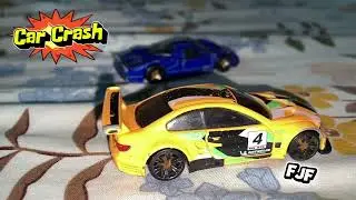 Car crash video with hotwheels and matchbox #hotwheels #matchbox #fjf
