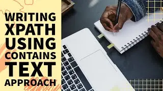 How to write Xpath using Contains Text Approach ? Tamil