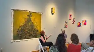 Danny Olda, Curator of DFAC Talks with Tracy Midulla, the Founder and Director of Tempus Projects