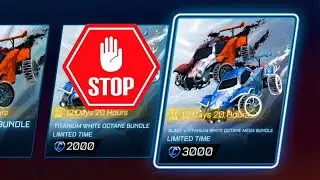 The WHITE OCTANE *BOYCOTT* in Rocket League!