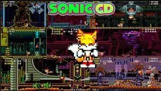 Sonic CD - Bad Future All Bosses as Tails (No Commentary)