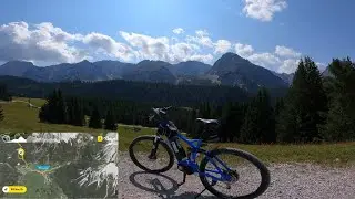 Rund um die Zugspitze mit E-MTB . 4K / Traumvideo / 89 KM / 2000 hm / Komoot GPX/ Alpen Route
