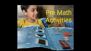Fun Play and Learn Pre Math Activities. Shapes , big small, tall short and pattern sequencing