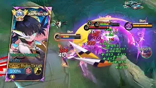 Item Ruby Buat Musuh Kena Mental! Build Ruby Full Cooldown & Full Spellvamp