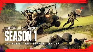 Battlefield 6 & REDSEC | Official California Resistance Season 1 Gameplay Trailer