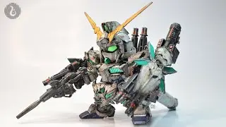 SD RX-0 Full Armor Unicorn Gundam | Индивидуальная покраска и ветреная окраска [0094]