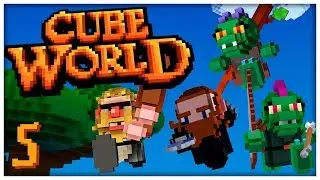 Cube World 2.0: Redux - #5 - MANA PUMP ASSAULT! (4-Player Beta Gameplay)