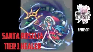 FFBEJP - Santa Roselia 7* is the Ultimate Healer/Debuff Support?