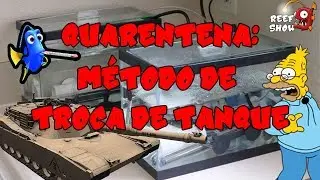 Quarentena: Método de Troca de Tanque - Reef Show #64 - Aquário Marinho