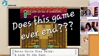 Ugly Retro Girls Play Ugly Retro Games: The Very Definitely Final Dungeon (Let's Play Zelda: Link to