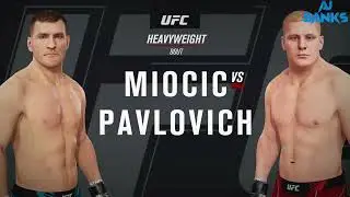 Stipe Miocic vs Sergei Pavlovich | EA UFC DREAM MATCH | FIGHT SIMULATION #MiocicvsPavlovich