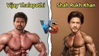 Vijay Thalapathi vs Shah Rukh Khan Top 10 Highest grossing movie comparision #srk #vijaythalapathy 