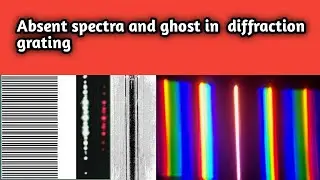 ABSENT SPECTRA AND GHOSTS IN A DIFFRACTION GRATING