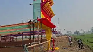 #sree Ram Katha #Pratapganj ram katha #Bhawanipur दक्षिण राम कथा पंडाल बन कर 