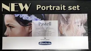 Новый портретный набор Schmincke - Моя работа на обложке! 🎨✨