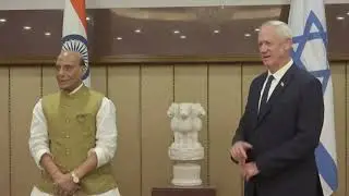 Israel, India defence ministers hold bilateral talks in New Delhi