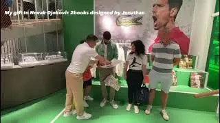 my gift to Novak Djokovic #NovakDjokovic