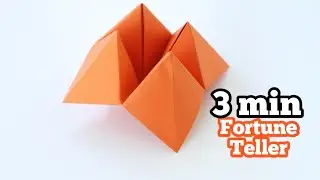 How to Make a Fortune Teller: A Fun and Easy Origami Project for All Ages!🔮