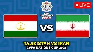 🔴 TAJIKISTAN VS IRAN | CAFA NATIONS CUP 2025 | PREVIEW, PREDICTIONS & HEAD TO HEAD STATS
