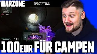 Der BESTE CAMPER bekommt 100€ FÜR DIESE WARZONE RUNDE (Camp Dich Reich)