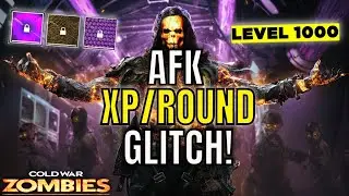 EASY AFK XP/ROUND GLITCH! Level Up Fast In Cold War Zombies! Season 6 Cold War Glitches!