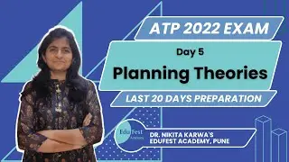 शेवटचा वीस दिवसाचे नियोजन Day 5   Planning Theories