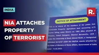 Mega Crackdown on Terror in J&K; NIA Attaches Property of Hizbul Commander