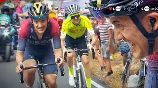 Richard Carapaz FAKES SUFFERING then ATTACKS #2 | Vuelta a Espa&ntilde;a 2022 Stage 12