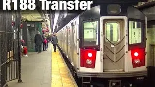 ⁴ᴷ R188 Transfer Train passing 168th Street