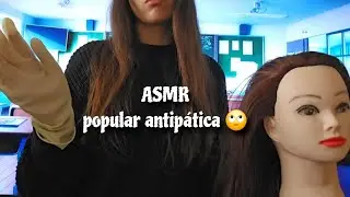 ASMR la popular antip&aacute;tica te quita los piojos en la escuela 🤮🪳