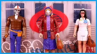 Super7 ReAction G.I. JOE COBRA ESCAPE 3 PACK Action Figure Review