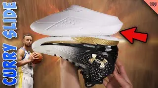 Is Stephen Curry's SLIDE COMFY?! Under Armour Curry FoamTro Review!